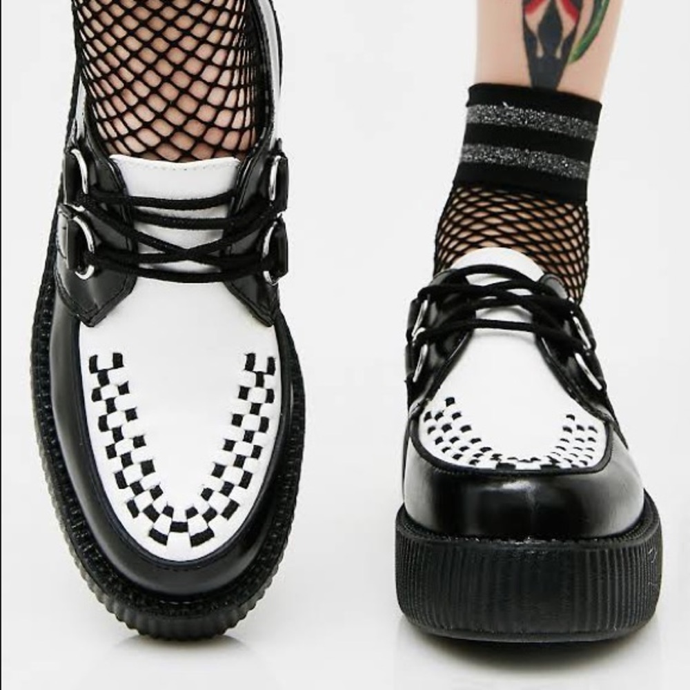 TUK BLACK CREEPERS- SALE❤️❤️❤️